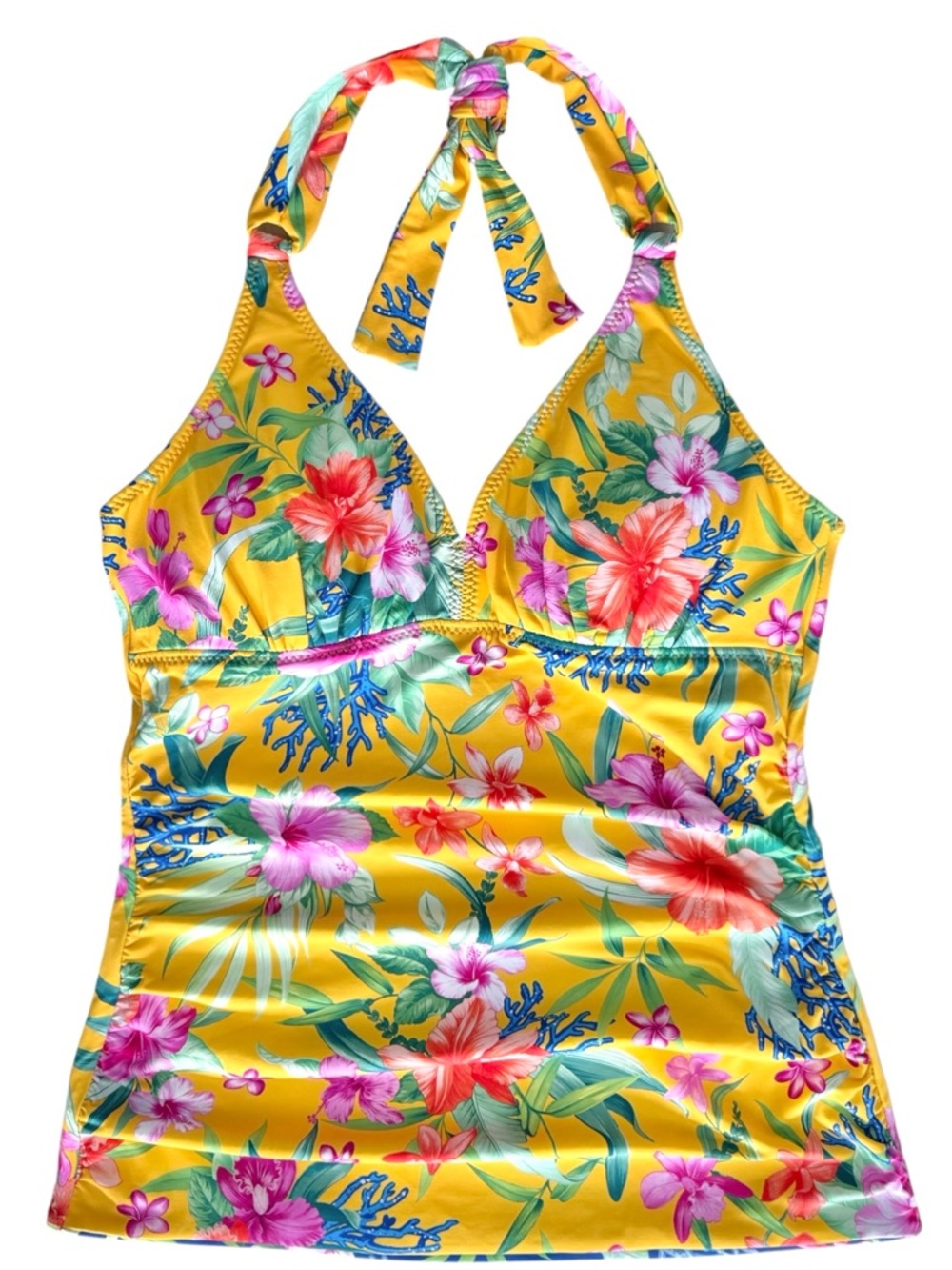 Tommy Bahama Isola Vita Reversible Halter Tankini Top - Picture 6 of 15